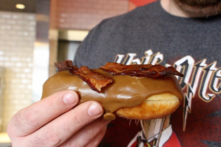 Maple Bacon Donut from Voodoo Doughnut